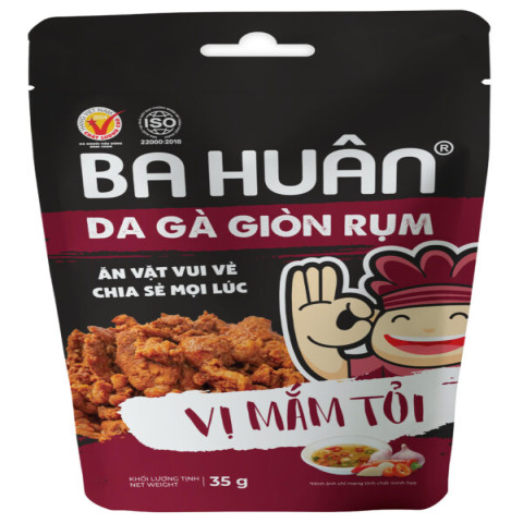 Da gà giòn rụm Ba Huân – Vị mắm tỏi