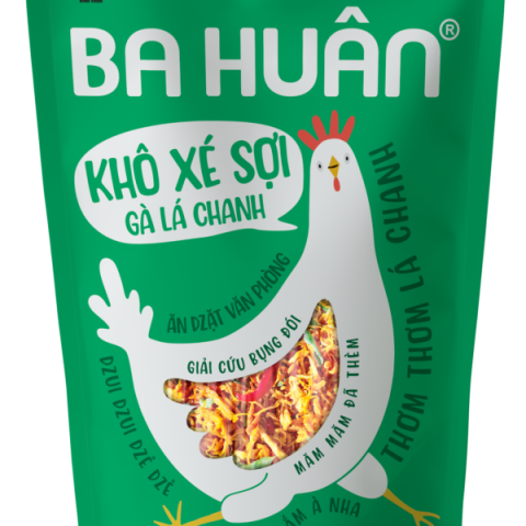 Khô xé sợi gà lá chanh