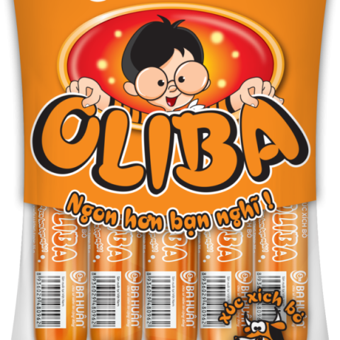 Xúc xích tiệt trùng Bò Oliba