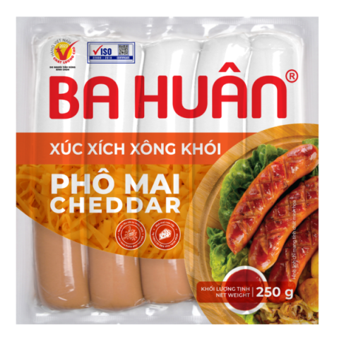 Xúc xích xông khói Phô mai Cheddar
