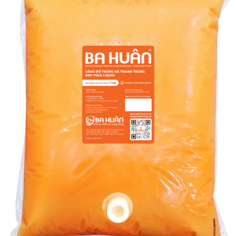 Lòng đỏ trứng gà thanh trùng