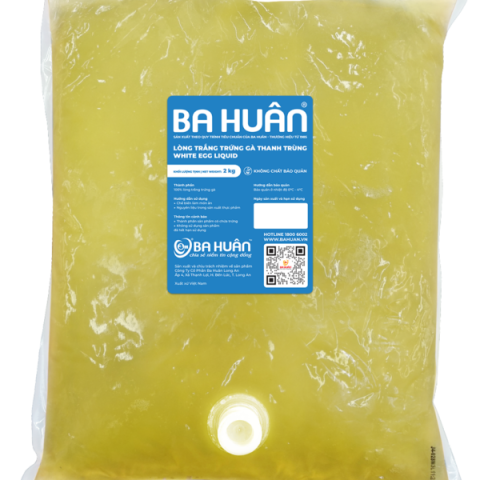 Lòng trắng trứng gà thanh trùng