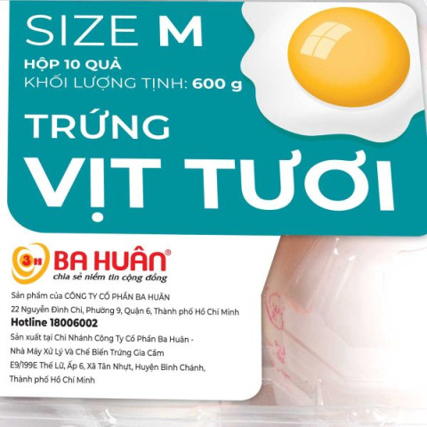 Trứng vịt tươi