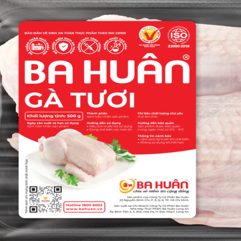 Ức gà có xương