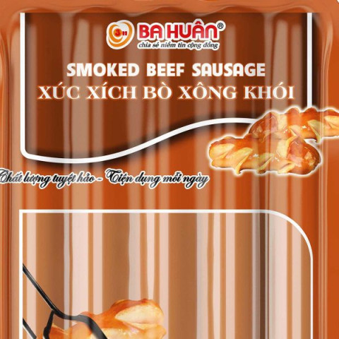 Xúc xích xông khói Bò
